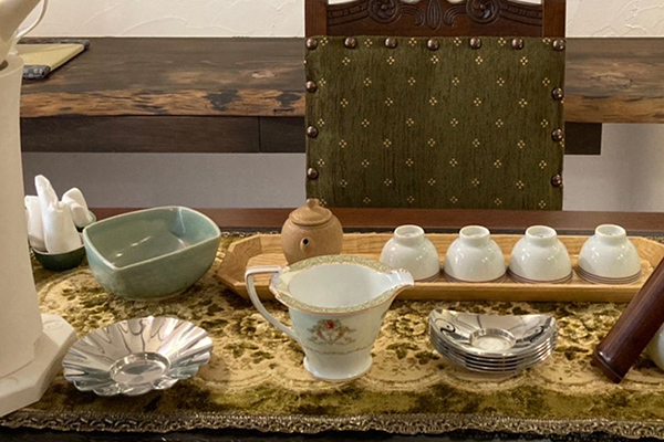 お茶席で使う道具